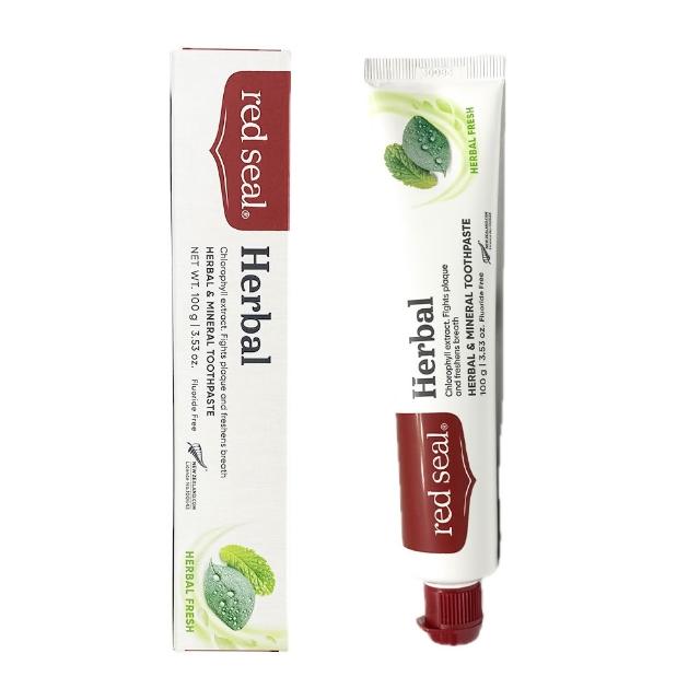【Red Seal】紐西蘭 紅印牙膏系列 蜂膠/草本/薄荷/小蘇打/檸檬/菸漬牙膏(清潔牙齒 清新口氣 牙膏)