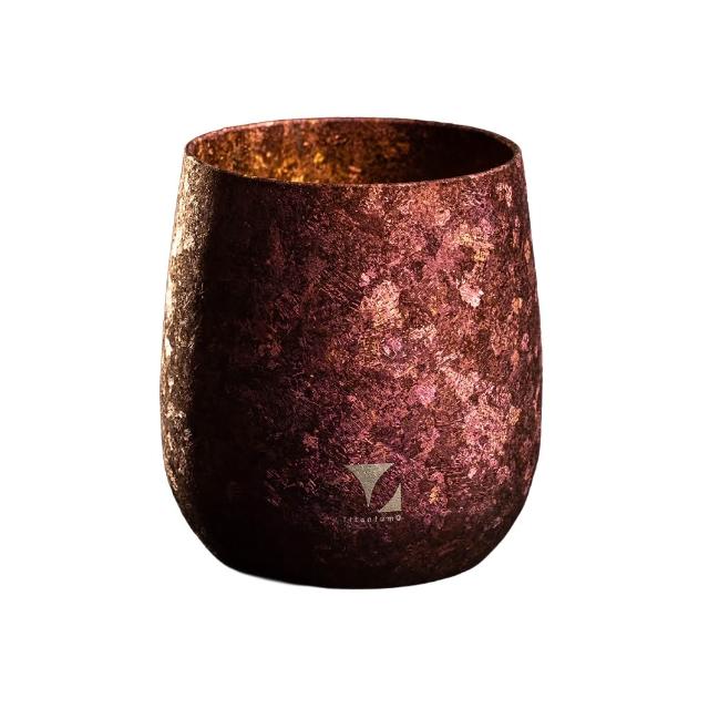 【Titanium 鈦造】鈦造蛋杯 晶鈦系列 雙層結構 275ml(鈦保溫杯 台灣鈦杯 鈦金屬)
