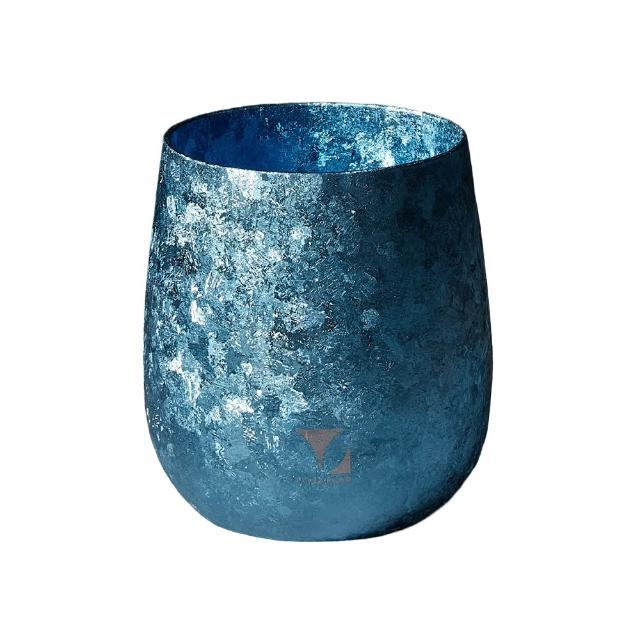 【Titanium 鈦造】鈦造蛋杯 晶鈦系列 雙層結構 275ml(鈦保溫杯 台灣鈦杯 鈦金屬)