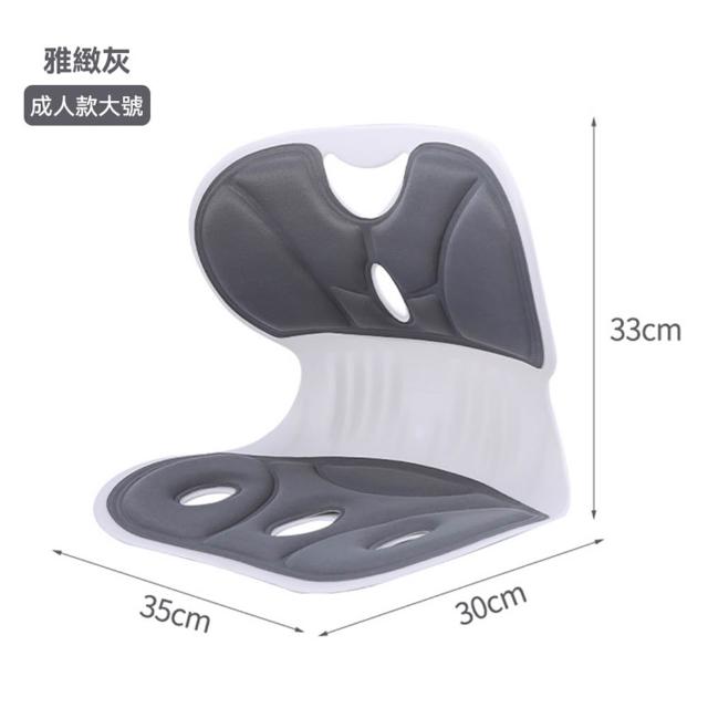 護腰坐墊 駝背靠墊 減壓美臀坐墊 辦公坐墊 椅墊 腰靠 骨盆枕(人體工學/美臀收腰/分散壓力)