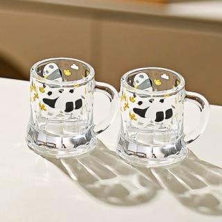 【口愛可愛】桂花熊貓迷你燒酒杯2入(一口杯 shot杯 小酌 小茶杯 啤酒杯 義式咖啡杯 飲料杯)