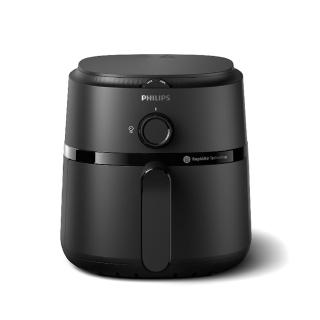 【Philips 飛利浦】抽UX20戰鬥陀螺_旋鈕海星氣炸鍋3.2L_黑皮小星_NA110