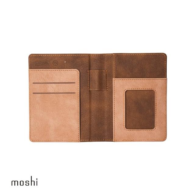 【moshi】定位護照夾 (RFID防盜/支援MagSafe充電)