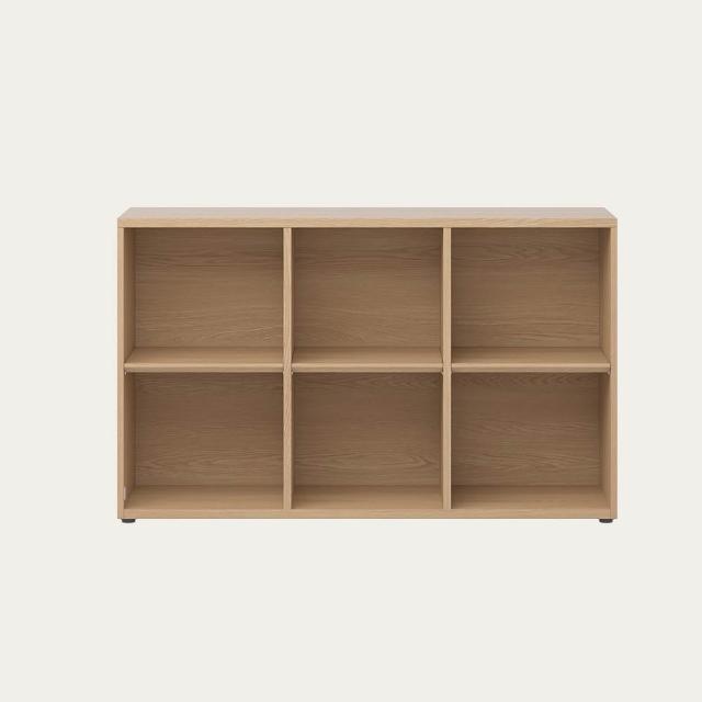 【iloom 怡倫家居】MONIS W 1200型兩層收納櫃 未含門板(書櫃 書架 櫃子 玄關櫃 收納櫃 置物櫃 兩層櫃)