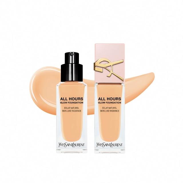 【YSL】官方直營 恆久完美裸光無瑕粉底露(任選1款/粉光瓶)