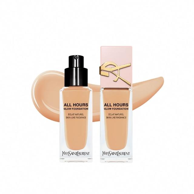 【YSL】官方直營 恆久完美裸光無瑕粉底露(任選1款/粉光瓶)