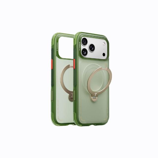 【TORRAS 圖拉斯】Ostand Spin Air iPhone 17系列磁吸四象限旋轉支架氣囊防摔手機殼