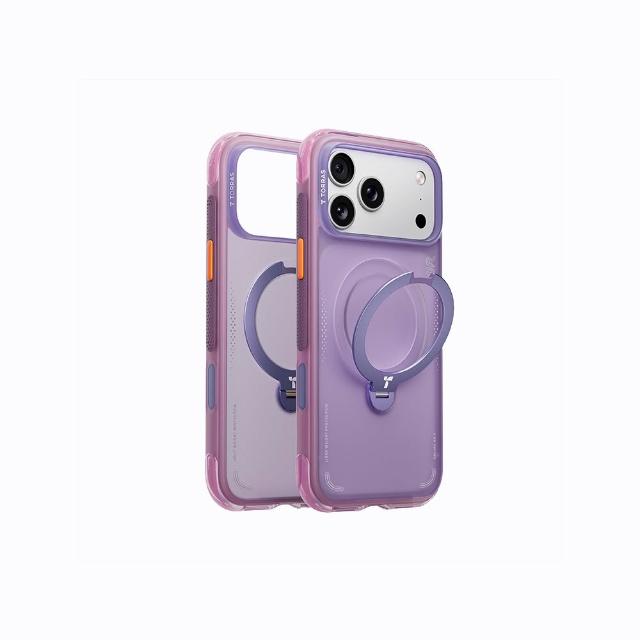 【TORRAS 圖拉斯】Ostand Spin Air iPhone 17系列磁吸四象限旋轉支架氣囊防摔手機殼