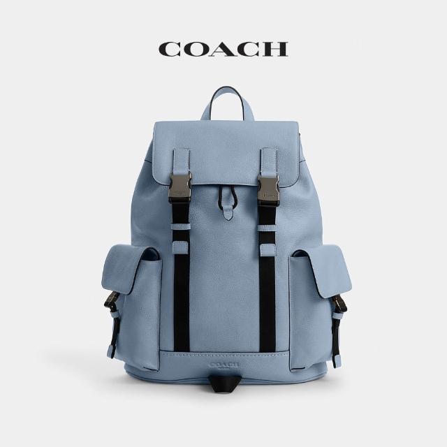 【COACH】蔻馳官方直營 經典 SIGNATURE CLARK後背包 雙肩包-多色任選(CCF90/CDC63)