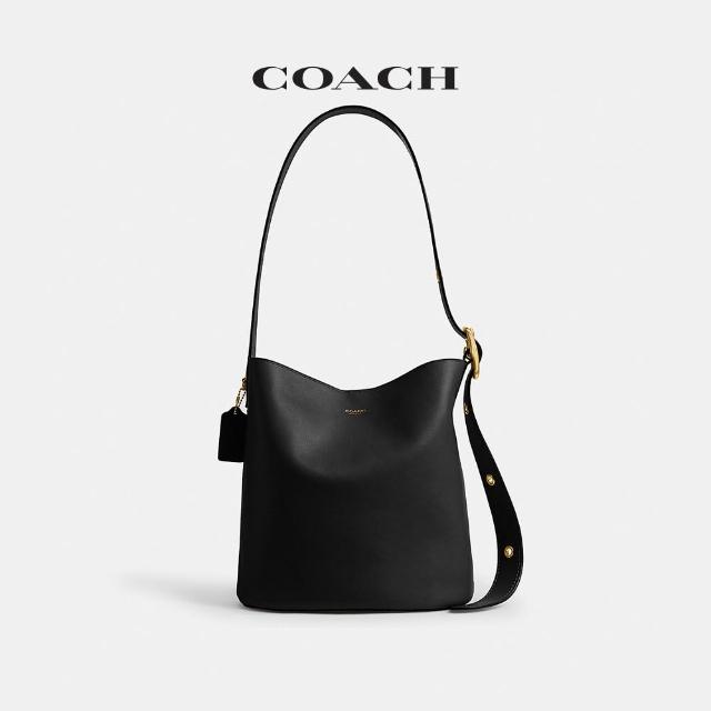 【COACH】蔻馳官方直營 BLEECKER 水桶包 翻蓋單肩包 肩背包-多色任選(CCC23/CCT55)