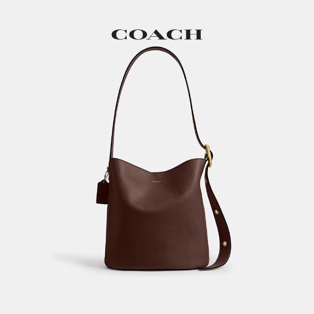 【COACH】蔻馳官方直營 BLEECKER 水桶包 翻蓋單肩包 肩背包-多色任選(CCC23/CCT55)