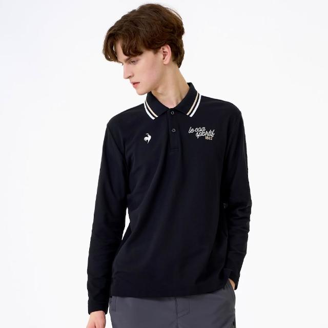 【LE COQ SPORTIF 公雞】吸濕排汗長袖POLO衫 男女款 5色 LWW21042_LWW22042