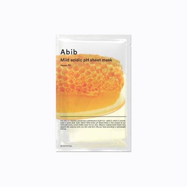 【Abib 阿彼芙】pH弱酸性面膜系列 10片/盒(復活草、水庫、蜂蜜、魚腥草、穀胱甘肽)