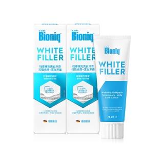 【Bioniq 貝歐尼官方直營】琺瑯補充美白牙膏75ml(2入組)