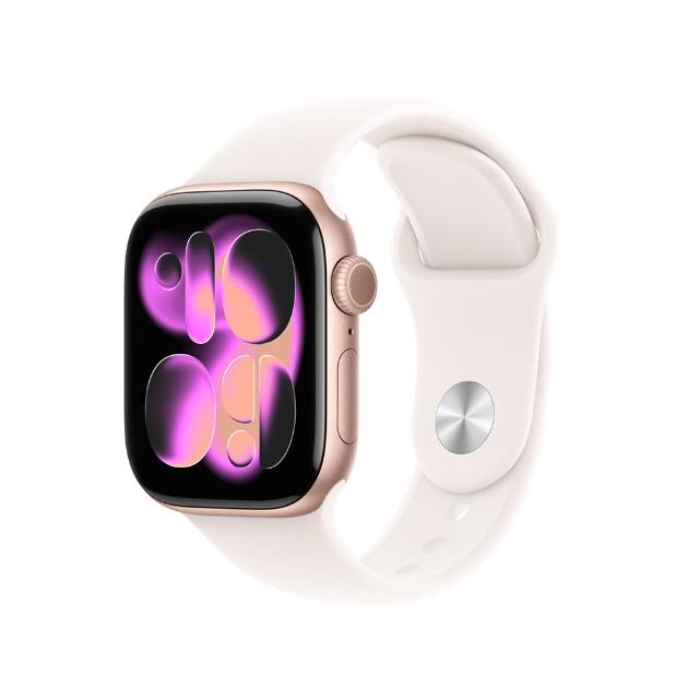 米蘭錶帶組【Apple】Apple Watch Series 11 GPS 42mm(鋁金屬錶殼搭配運動型錶帶)