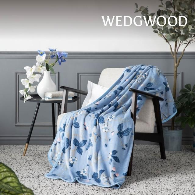 【WEDGWOOD】買一送一｜超細纖維印花 單層單人毯(毛毯｜2件合購組任選)