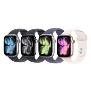 【Apple】Apple Watch S11 GPS 42mm(鋁金屬錶殼搭配運動型錶帶)