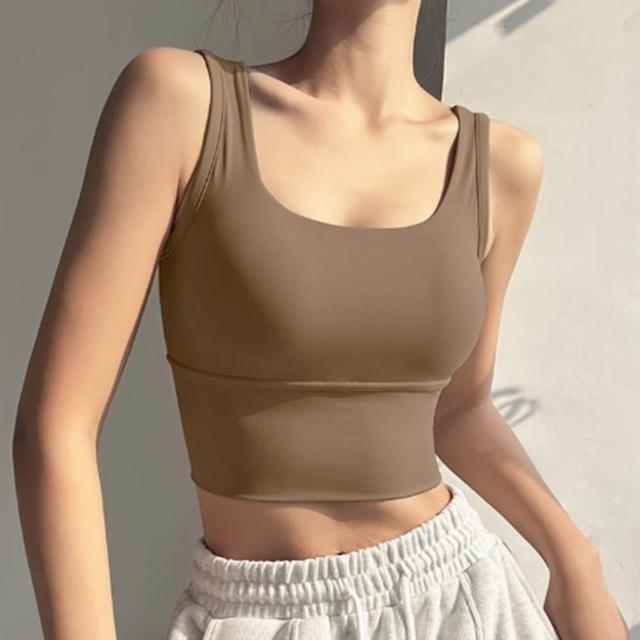 集中交叉美背運動內衣 瑜珈服 瑜珈背心(無鋼圈內衣 內衣 背心 性感美背內衣)
