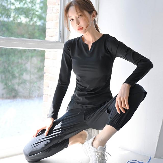 【BODYAIR】韓妞必BUY透氣長袖上衣(瑜珈.慢跑.運動.健身.透氣.舞蹈.運動服)