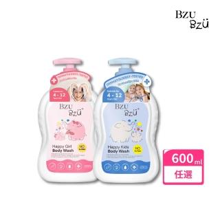 【BZU BZU】兒童沐浴乳 600ml(清爽溫和/保濕水潤 任選)