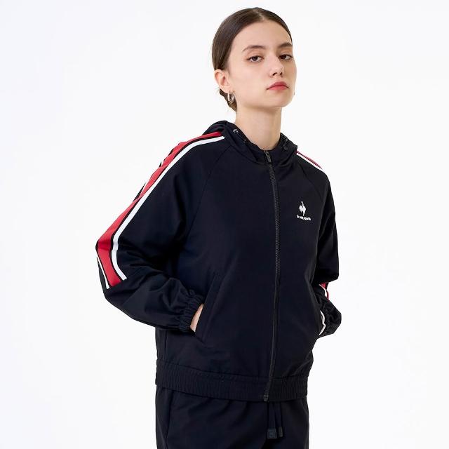 【LE COQ SPORTIF 公雞】防潑水防風連帽外套 男女款 4色 LWW61262_LWW62262