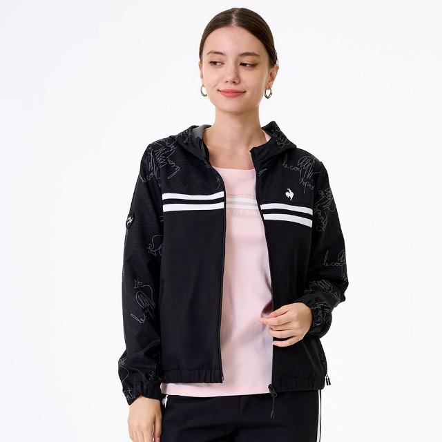 【LE COQ SPORTIF 公雞】防潑水防風連帽外套 男女款 3色 LWW61661_LWW62661