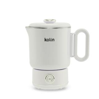 【Kolin 歌林】雙電壓旅行折疊鍋KPK-MN12V1(快煮壺/電茶壺/電火鍋/美食鍋/泡麵鍋)