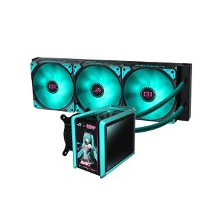 【ASUS 華碩】ROG RYUO IV 360 ARGB Hatsune Miku Edition 水冷CPU散熱器(RYUO-IV-SLC-360-ARGB-MIKU)