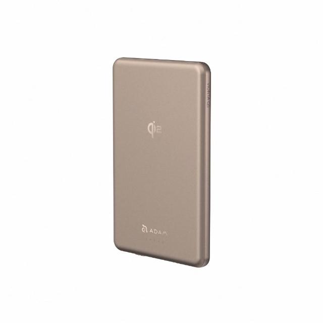 【ADAM 亞果元素】VIONTA Q5 5000mAh Qi2 超薄款行動電源(已有標示Wh＆CCC認證)