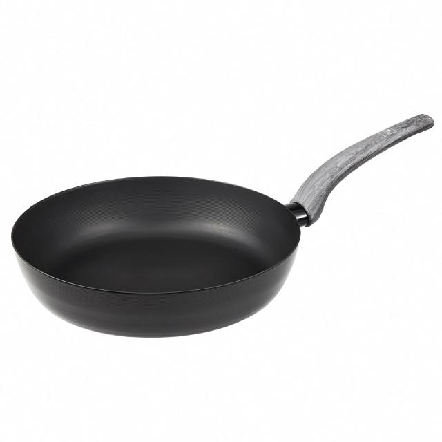 【CorelleBrands 康寧餐具】WORLD KITCHEN 平煎拿鐵鍋28cm(三色任選-台灣製造)