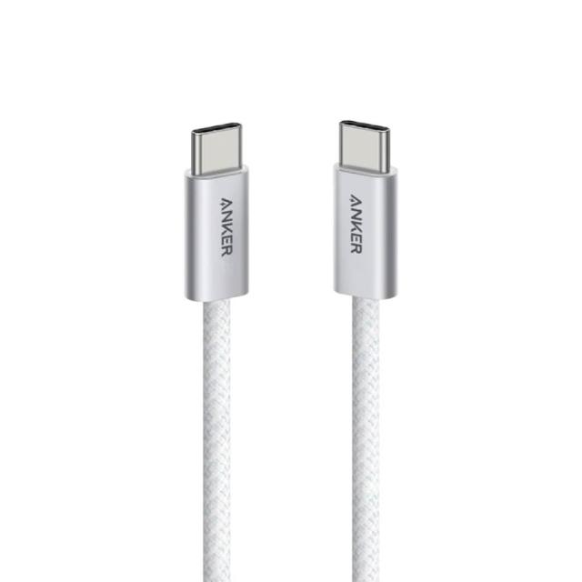 【Anker】官方授權直營 A8060 240W Type-C 耐髒充電線-1m(黑/白/藍/粉)