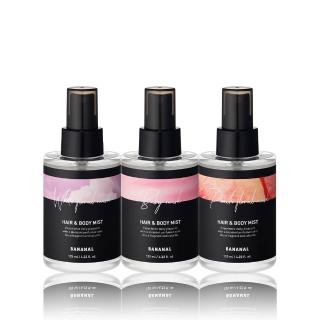 【BANANAL】韓國胺基酸頭髮身體香氛噴霧125ml x3入組(清新舒緩/可當香水使用)
