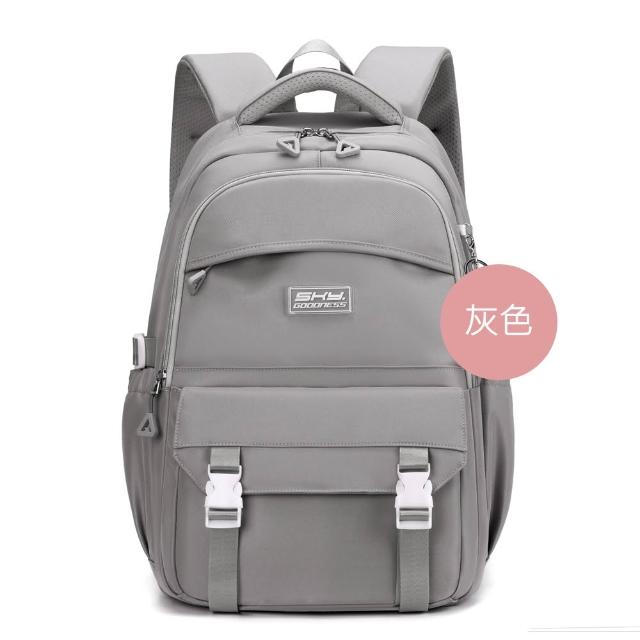 【MoodRiver】多口袋 背包 後背包 書包 女包 男包 旅行背包 筆電後背包 電腦背包 大容量 防潑水