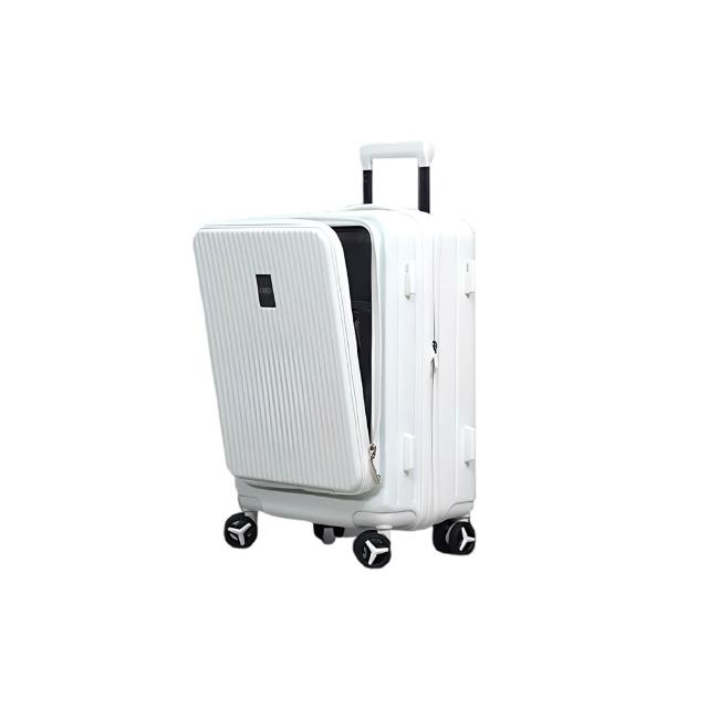GTG旅快箱 20吋前開/上掀登機箱 (商務出差/雙充電孔/筆電層/杯架/擴充/行李箱)