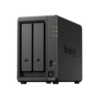 【Synology 群暉科技】分享器+搭4TBx2★DS725+ 2Bay NAS 網路儲存伺服器(AMD/4GB)