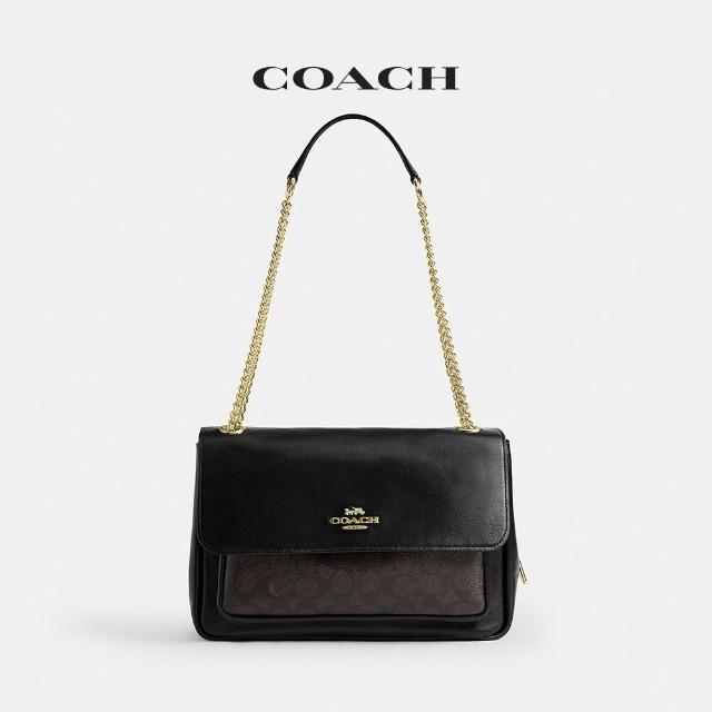 【COACH】蔻馳官方直營 ELODIE 斜背手袋 斜背包 側背包 斜挎包-多色任選(CCF09/CCF10/CCZ62)