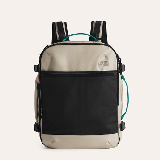 【BAGSMART】旅人Pro大容量登機後背包40L(防盜 防潑水 旅行袋 登山包 登機包 露營包)