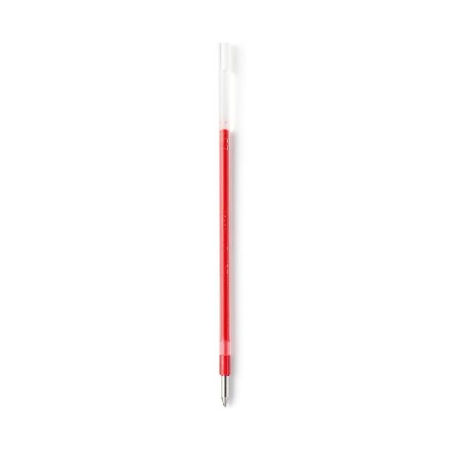 【MUJI 無印良品】滑順按壓油性原子筆芯(紅/黑/綠/藍)