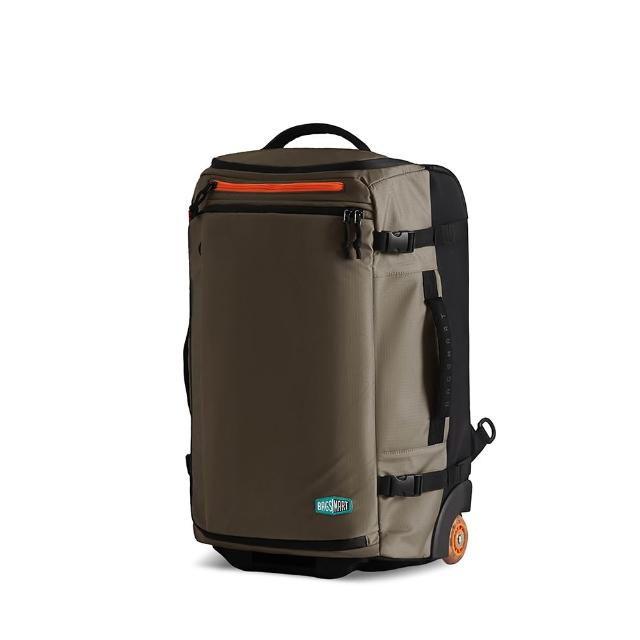 【BAGSMART】旅人Ultra兩用雙肩拉桿包43L ★大容量 防潑水 滑板輪 登機旅行袋