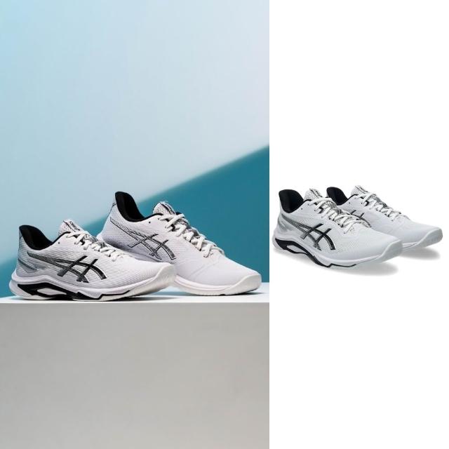 【asics 亞瑟士】NETBURNER BALLISTIC FF 4 男女款 排球鞋 匹克球(1053A070-100 1052A083-100 白 黑 銀 藍 