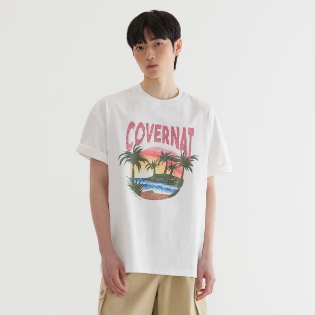 【COVERNAT】官方旗艦館 男女款-Logo圖案短袖T恤(多款任選)