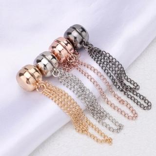 【E.dot】4入組 袖口褲腳衣襬固定夾/磁吸扣