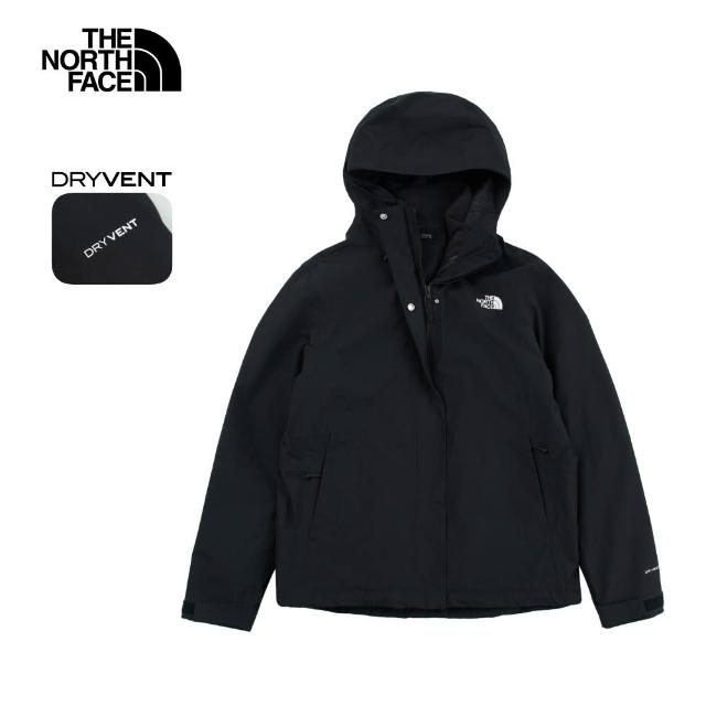 【The North Face】中性款防水透氣抓絨內裡三合一外套(多款任選)