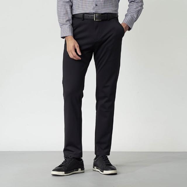 【pierre cardin 皮爾卡登】網路獨家 男款 防潑水加厚機能彈力褲(四色任選)