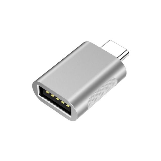 【ZA 喆安】USB3.2 Gen2 10G Type-C公 to A母OTG轉接頭 USB-A to Type-C轉接頭(適用iPhone18/17/筆電/手機)