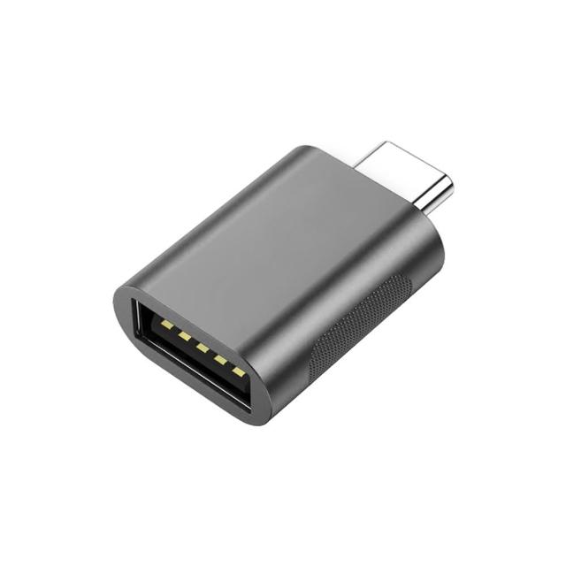 【ZA 喆安】USB3.2 Gen2 10G Type-C公 to A母OTG轉接頭 USB-A to Type-C轉接頭(適用iPhone18/17/筆電/手機)