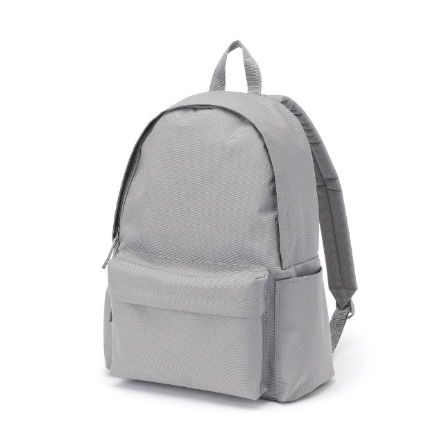 【MUJI 無印良品】可減輕肩膀負擔撥水加工後背包(灰色/黑色/淺米/煙燻藍)