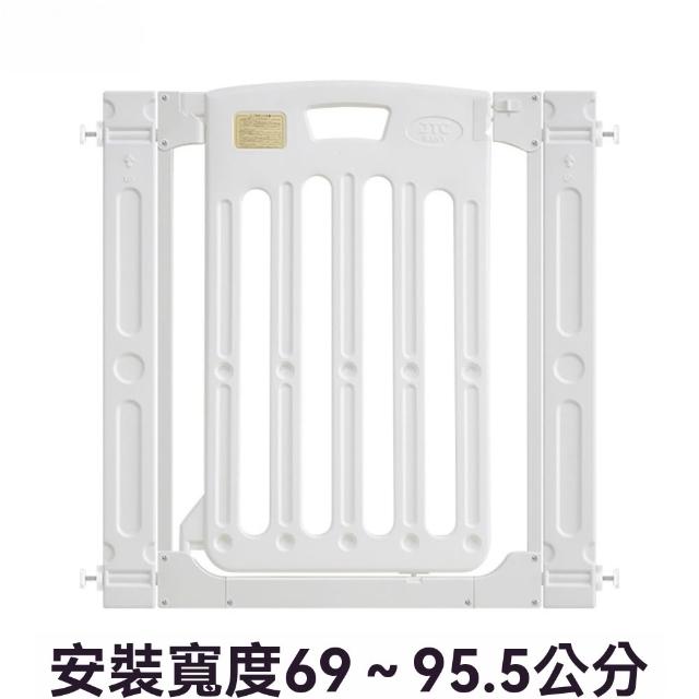【窩居】樓梯護欄 兒童安全門防護欄 安裝寬度69-95cm(室內門欄 人寵隔離 高度85cm)