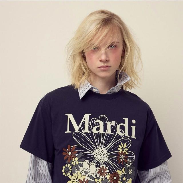 【MARDI MERCREDI】印花短TEE 多色 寬鬆 經典小雛菊 繪畫臘腸狗 UNISEX / TSHIRT DDANJI