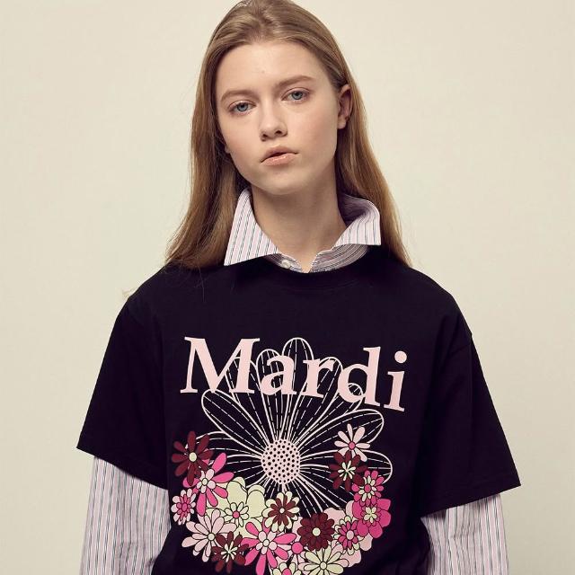 【MARDI MERCREDI】印花短TEE 多色 寬鬆 經典小雛菊 繪畫臘腸狗 UNISEX / TSHIRT DDANJI